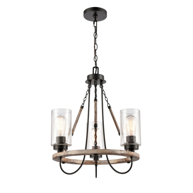 Three Light Mini Chandelier - I58423353109