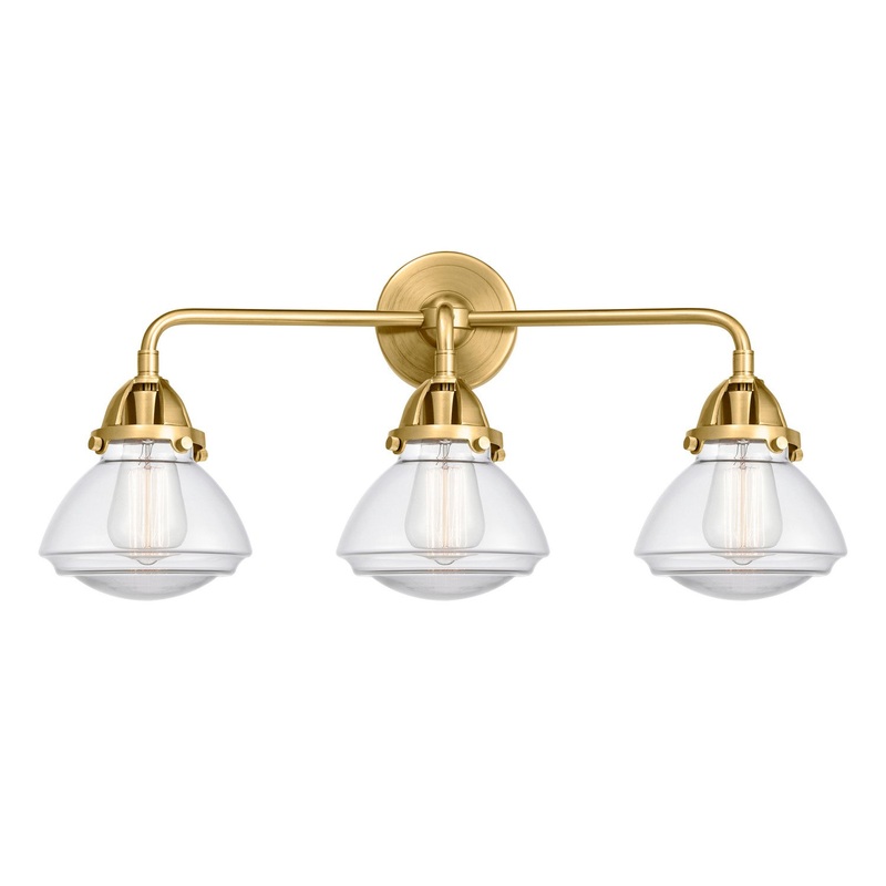 Nouveau 2 Three Light Bath Vanity - I58423348118