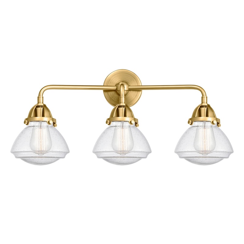 Nouveau 2 Three Light Bath Vanity - I58423348119