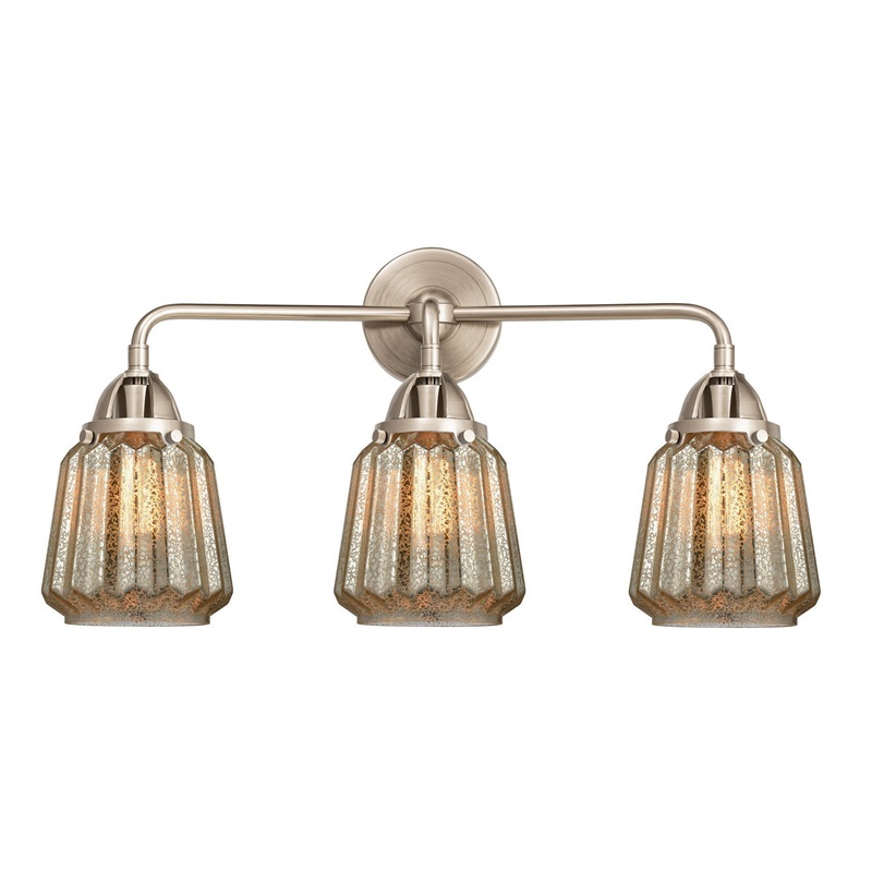 Nouveau 2 Three Light Bath Vanity - I58423348173