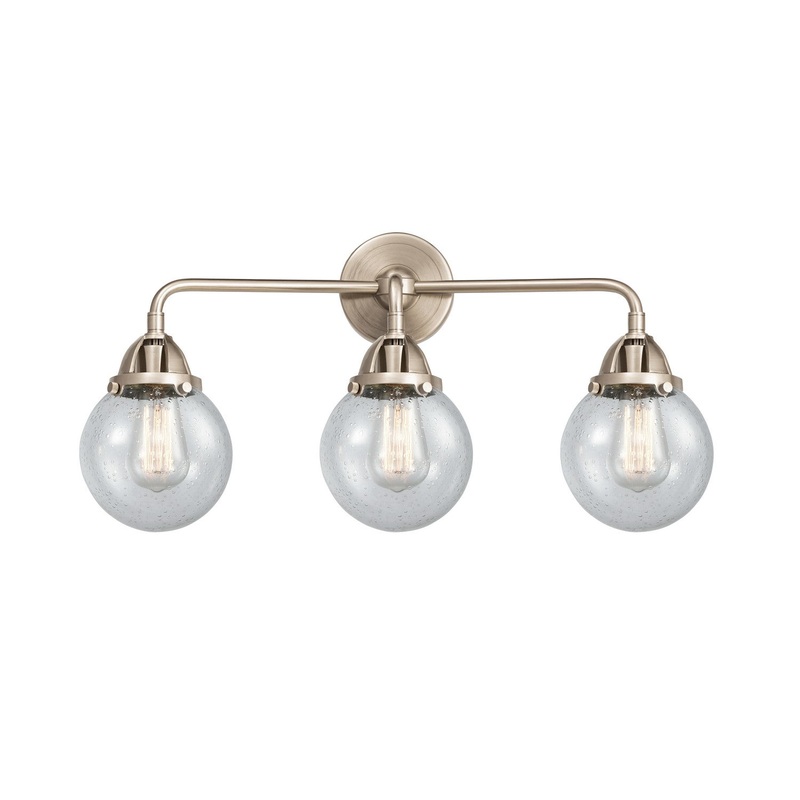 Nouveau 2 Three Light Bath Vanity - I58423348179