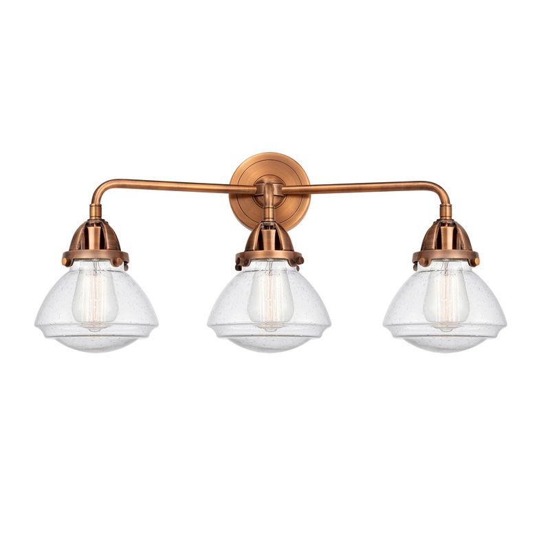 Nouveau 2 Three Light Bath Vanity - I58423347952