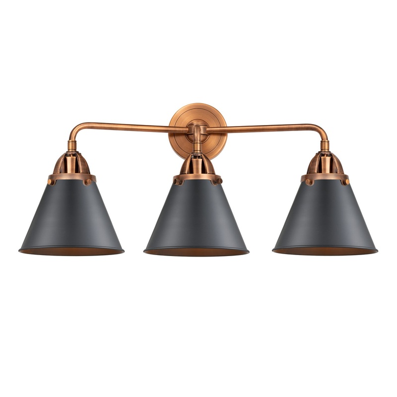Nouveau 2 Three Light Bath Vanity - I58423347954