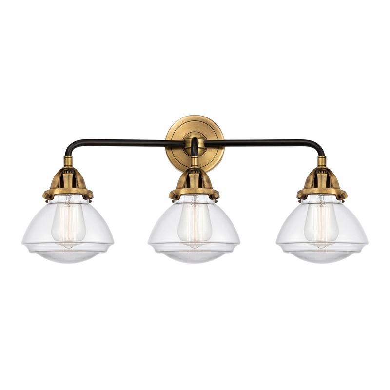 Nouveau 2 Three Light Bath Vanity - I58423347958