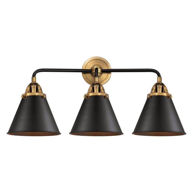 Nouveau 2 Three Light Bath Vanity - I58423347963