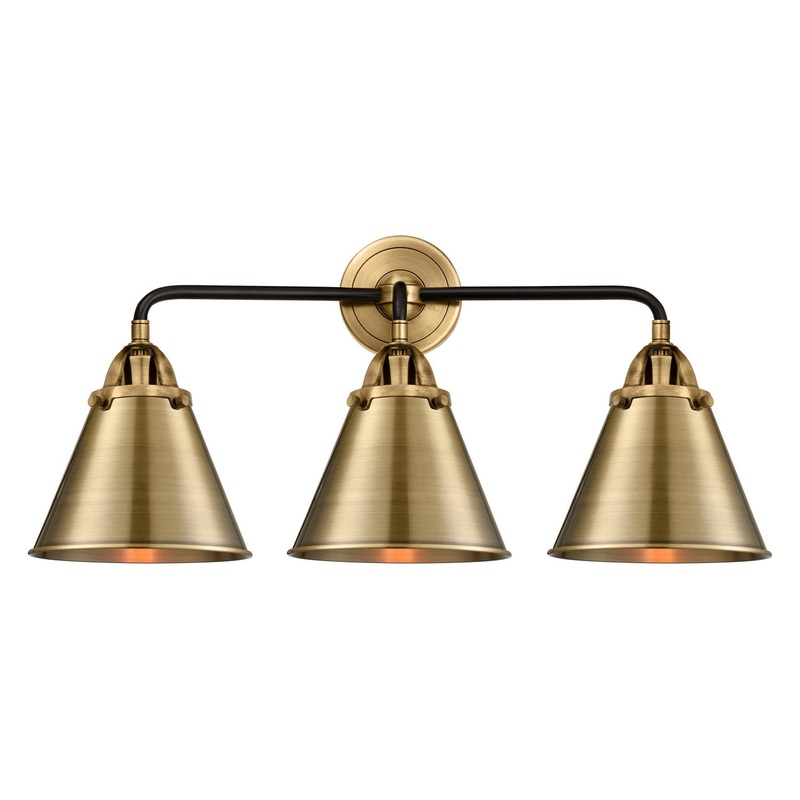 Nouveau 2 Three Light Bath Vanity - I58423347964