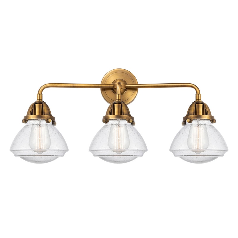 Nouveau 2 Three Light Bath Vanity - I58423347968
