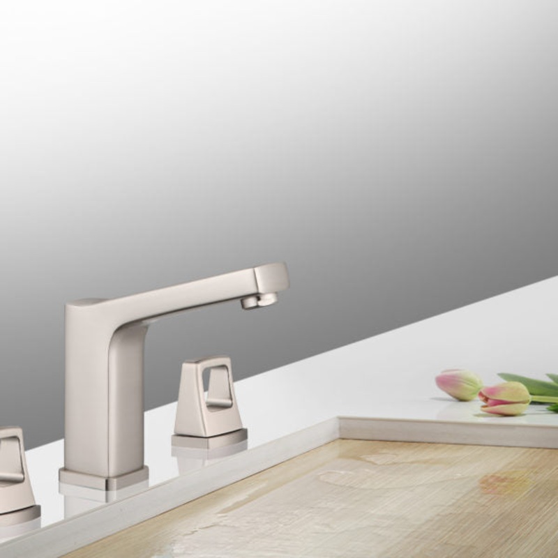 ZY1003-BN Legion Furniture Widespread Double Handle Bathroom Faucet with Drain Assembly - I58423340141