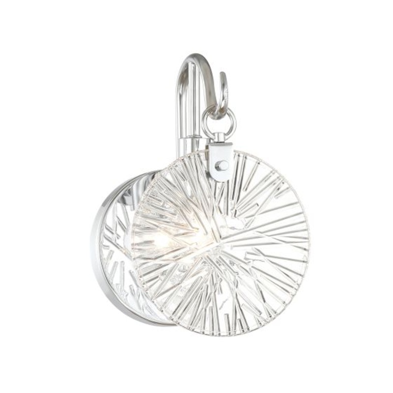 Addison 1-Light Bathroom Vanity Light in Polished Chrome - I58423339873