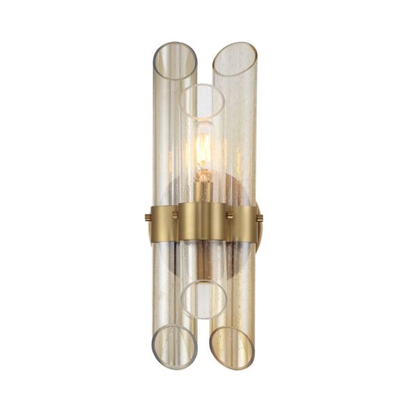 Biltmore 1-Light Wall Sconce in Warm Brass - I58423339951