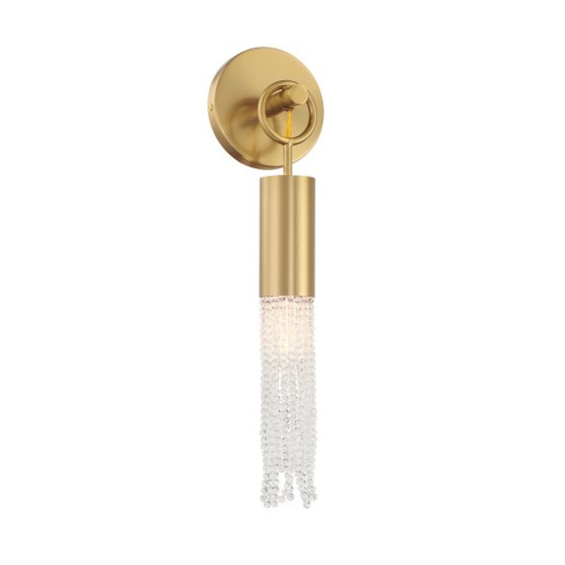 Chelsea 1-Light Wall Sconce in Warm Brass - I58423339956