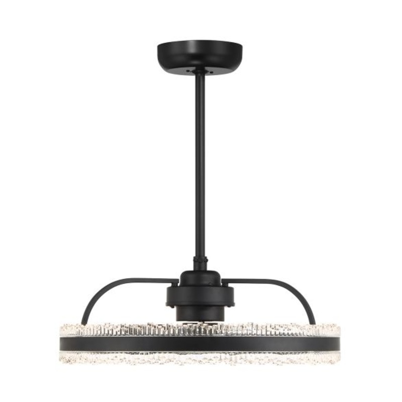 Corona LED Fan D'Lier in Matte Black - I58423339935