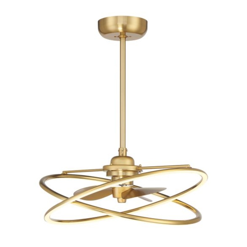 Dorado LED Fan D'Lier in Warm Brass - I58423339957