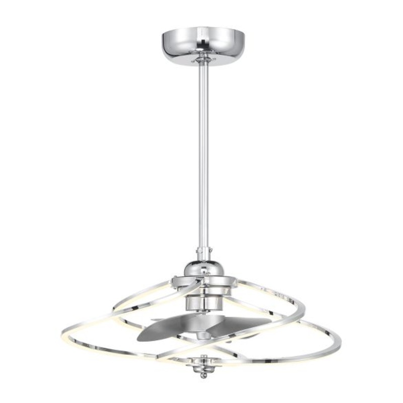 Hydra LED Fan D'Lier in Polished Chrome - I58423339944
