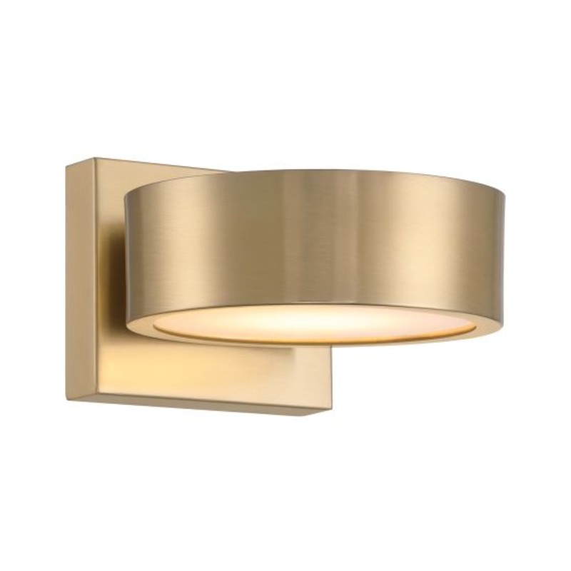 Talamanca 1-Light LED Wall Sconce in Noble Brass by Breegan Jane - I58423339856