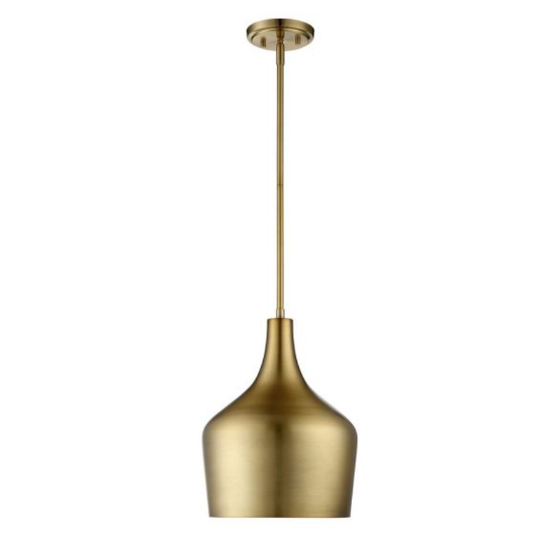 1-Light Pendant in Natural Brass - I58423339726