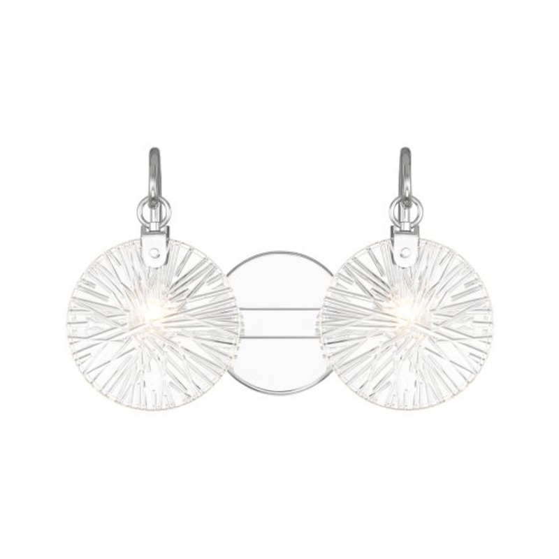 Addison 2-Light Bathroom Vanity Light in Polished Chrome - I58423339773
