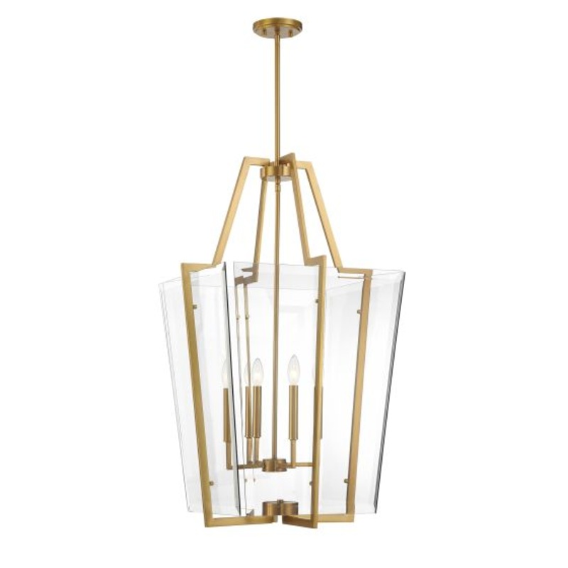 Farell 4-Light Pendant in Warm Brass - I58423339657