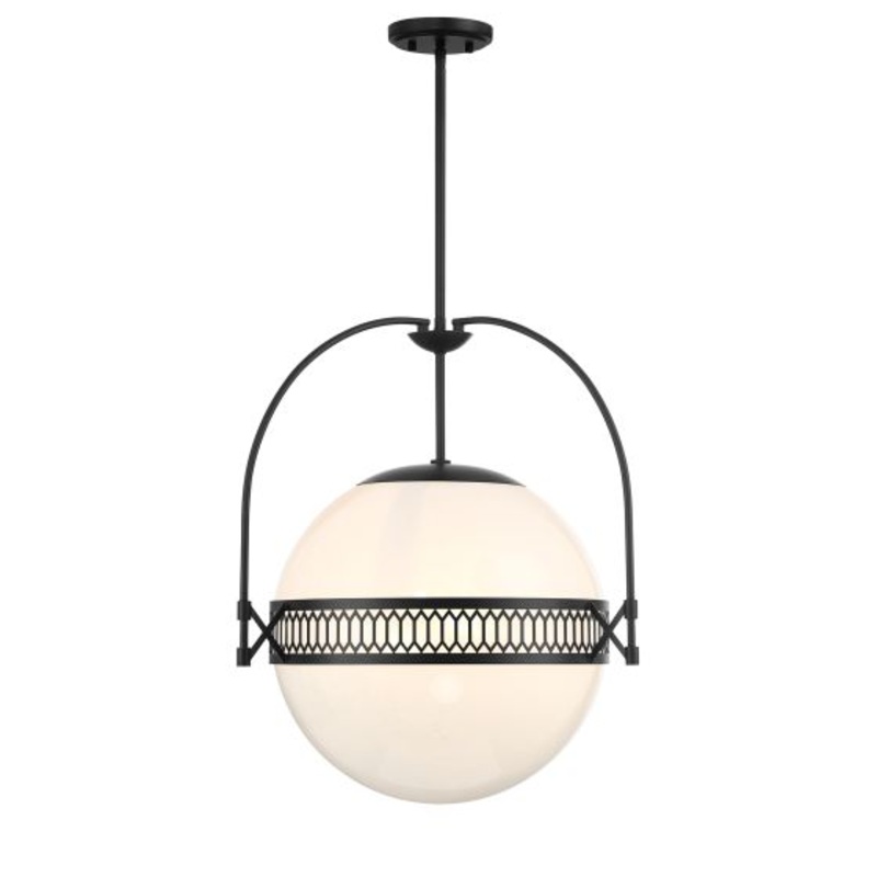 Thornhill 3-Light Pendant in Matte Black - I58423339653