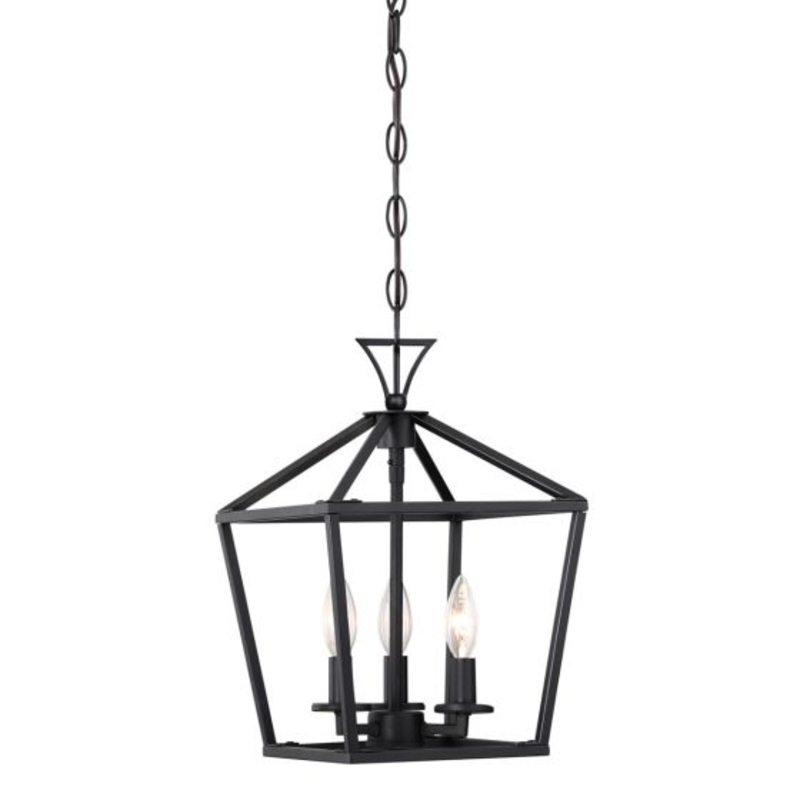 Townsend 3-Light Pendant in Matte Black - I58423339814