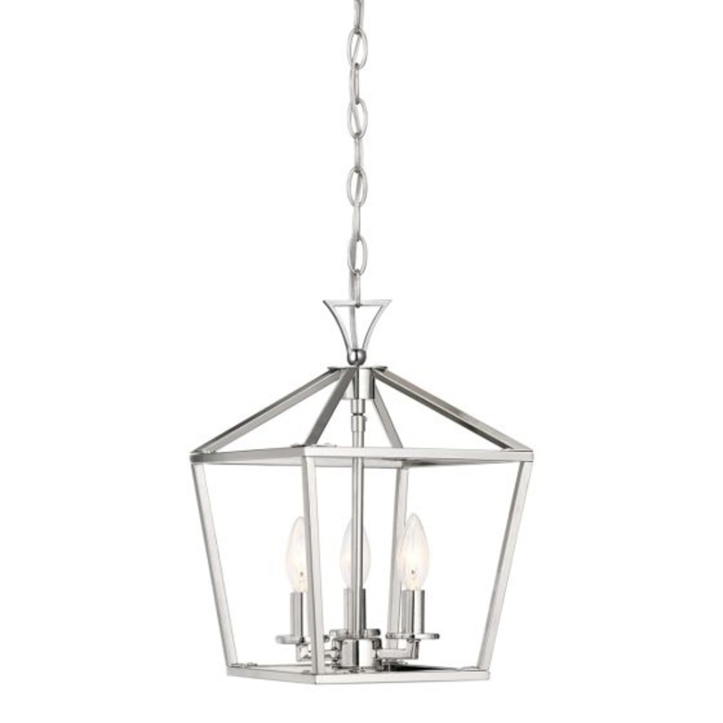 Townsend 3-Light Pendant in Polished Nickel - I58423339820