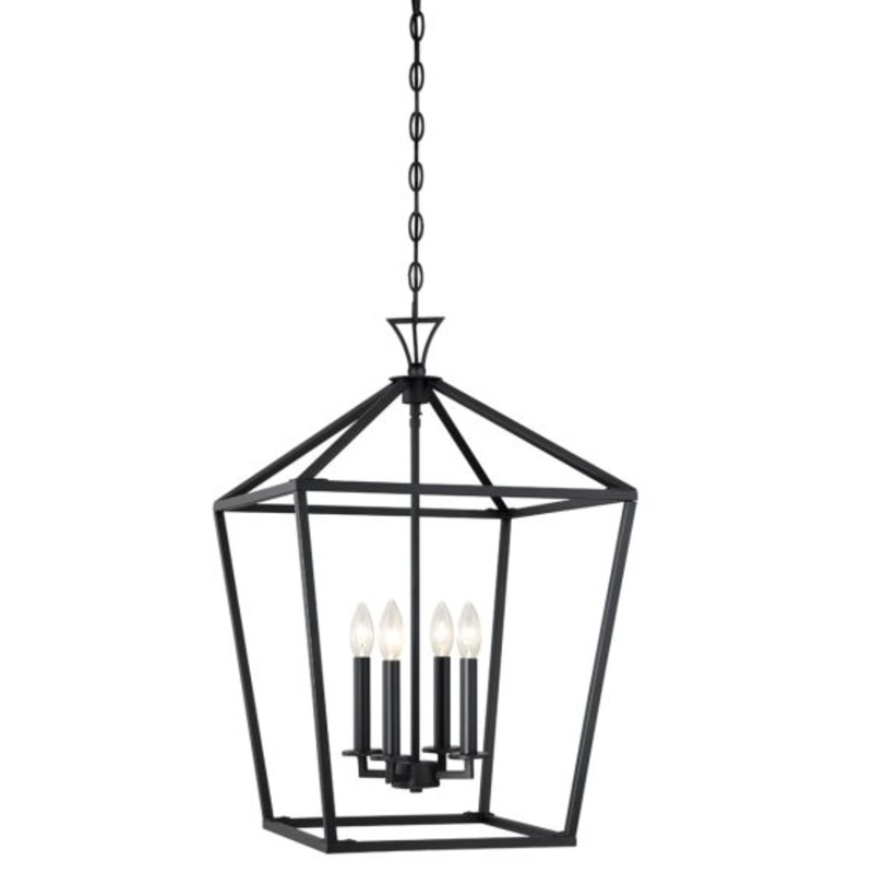 Townsend 4-Light Pendant in Matte Black - I58423339712
