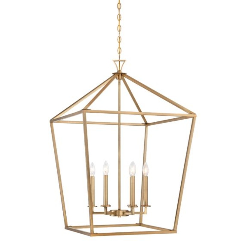 Townsend 6-Light Pendant in Warm Brass - I58423339718