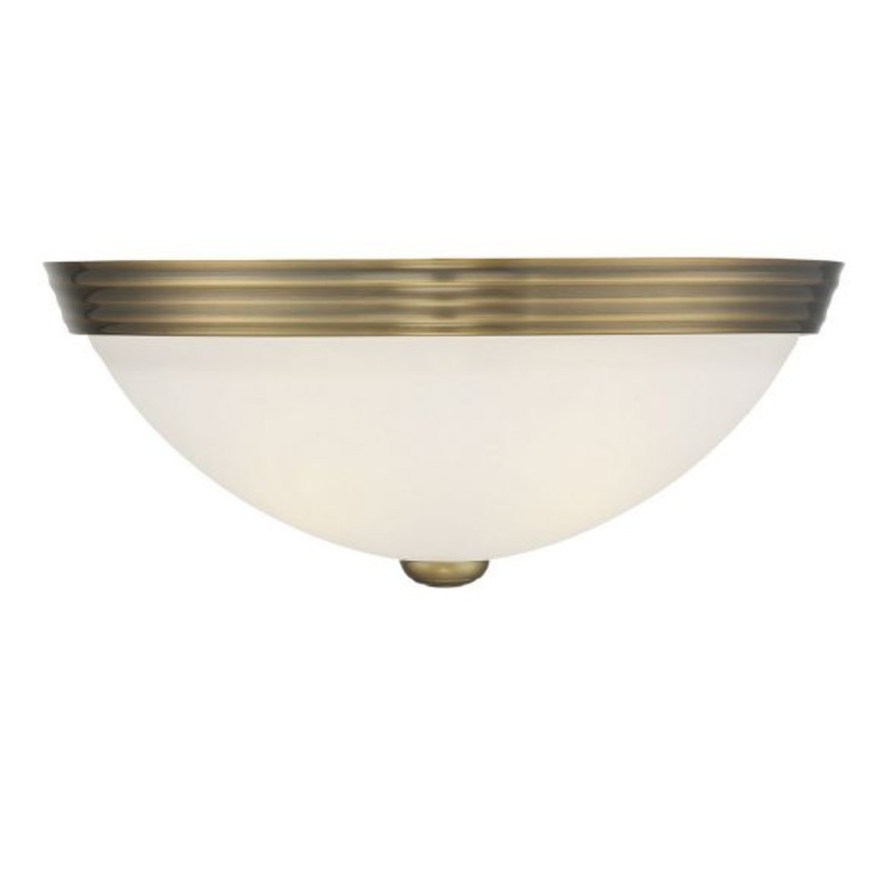 2-Light Ceiling Light in Warm Brass - I58423339478