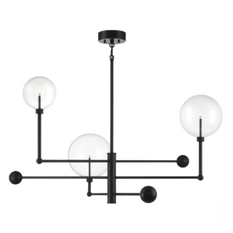 3-Light Chandelier in English Bronze - I58423339522