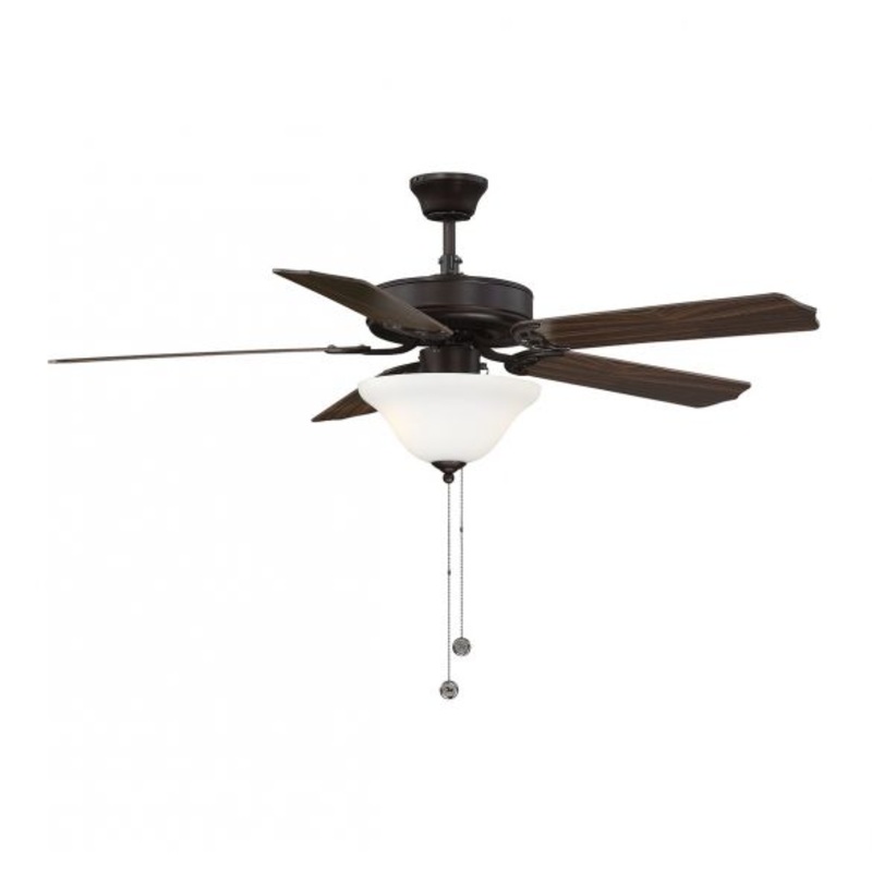 52" 2-Light Ceiling Fan in Oil Rubbed Bronze - I58423339416
