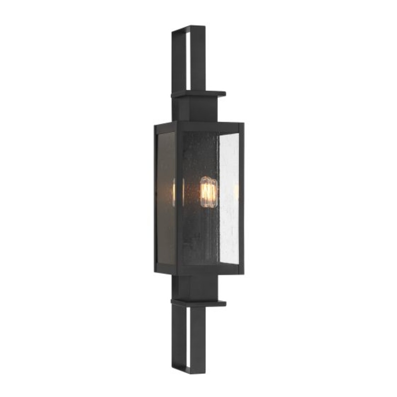 Ascott 3-Light Outdoor Wall Lantern in Matte Black - I58423339476