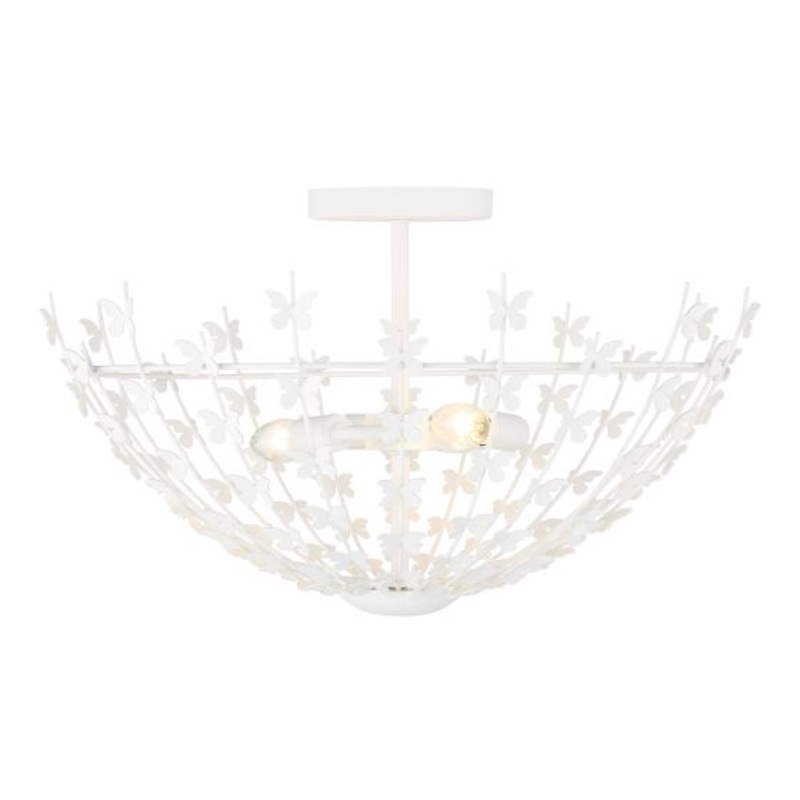 Birch 3-Light Ceiling Light in Bisque White - I58423339568