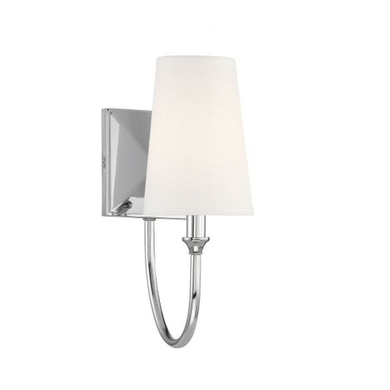 Cameron 1-Light Sconce in Polished Nickel - I58423339503
