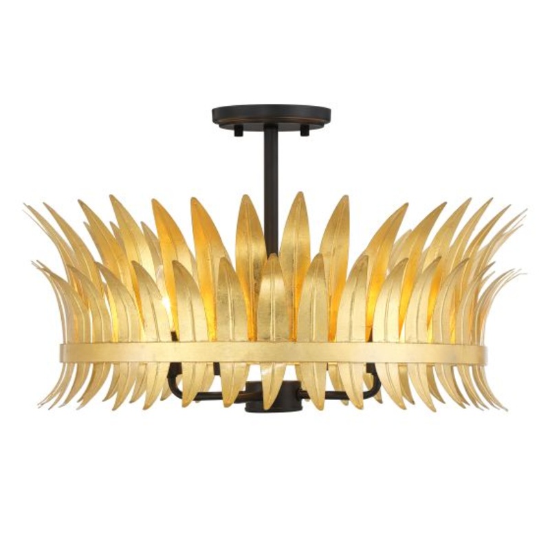 Ensley 4-Light Ceiling Light in True Gold - I58423339570