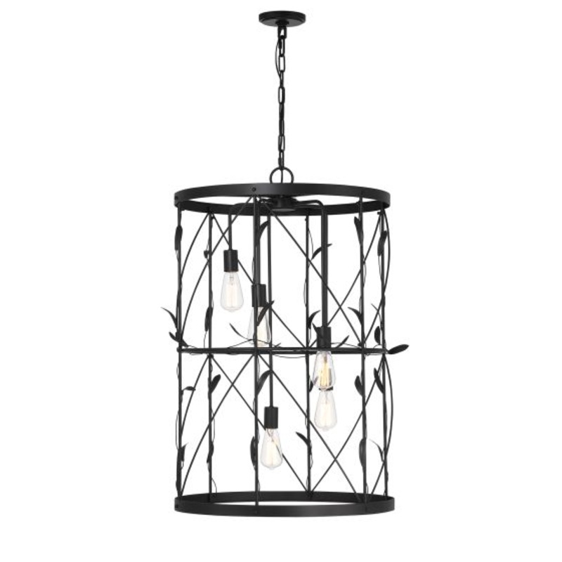 Lexington 5-Light Pendant in Matte Black - I58423339554