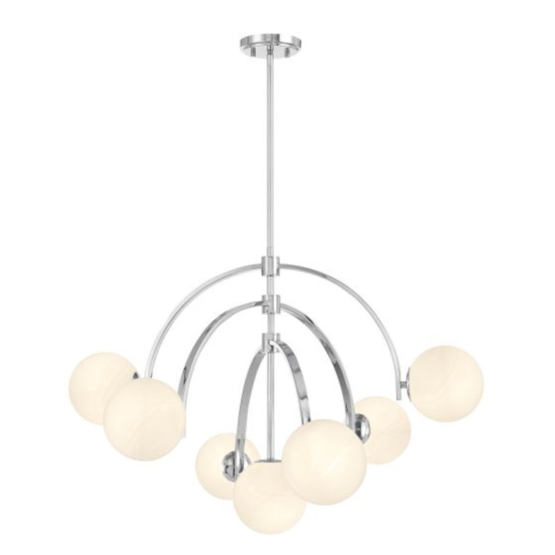 Marias 7-Light Chandelier in Polished Chrome - I58423339551
