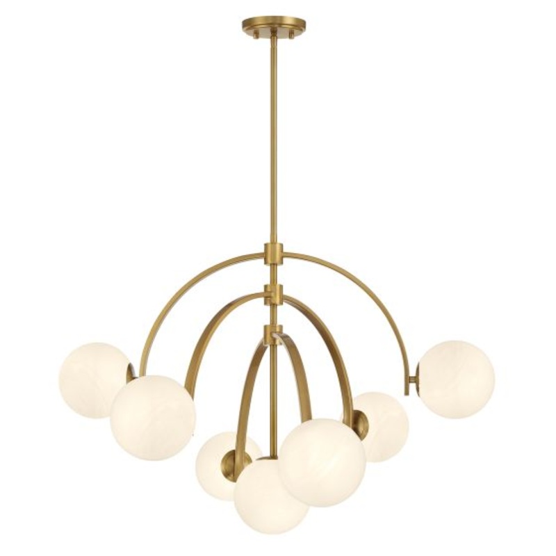 Marias 7-Light Chandelier in Warm Brass - I58423339546