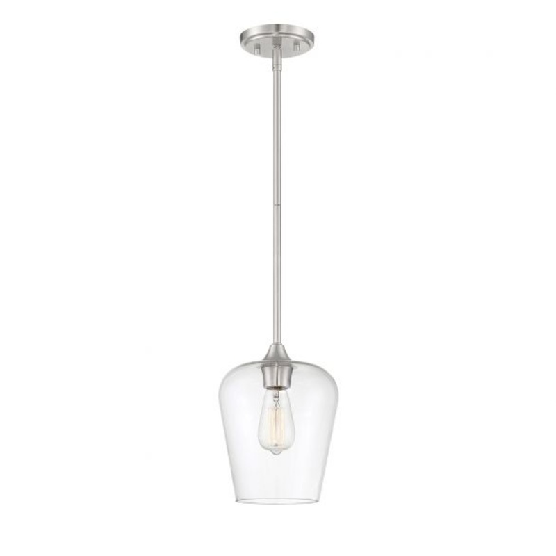 Octave 1-Light Mini-Pendant in Satin Nickel - I58423339516