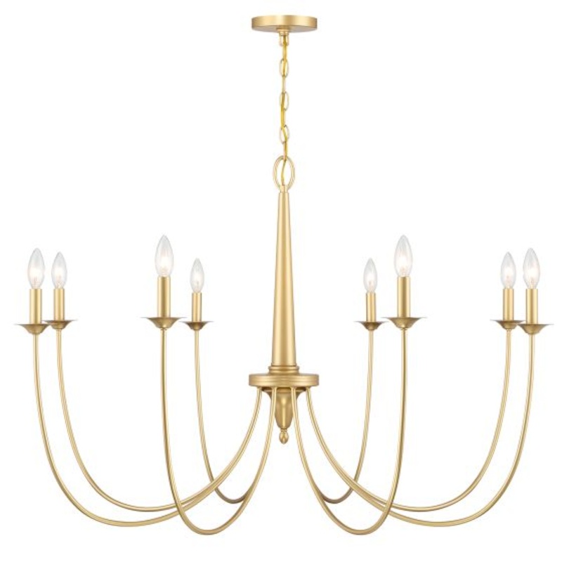 Stonecrest 8-Light Chandelier in French Gold - I58423339451