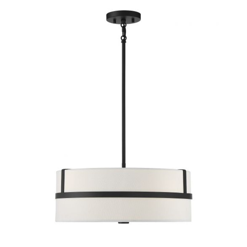 4-Light Pendant in Matte Black - I58423339309