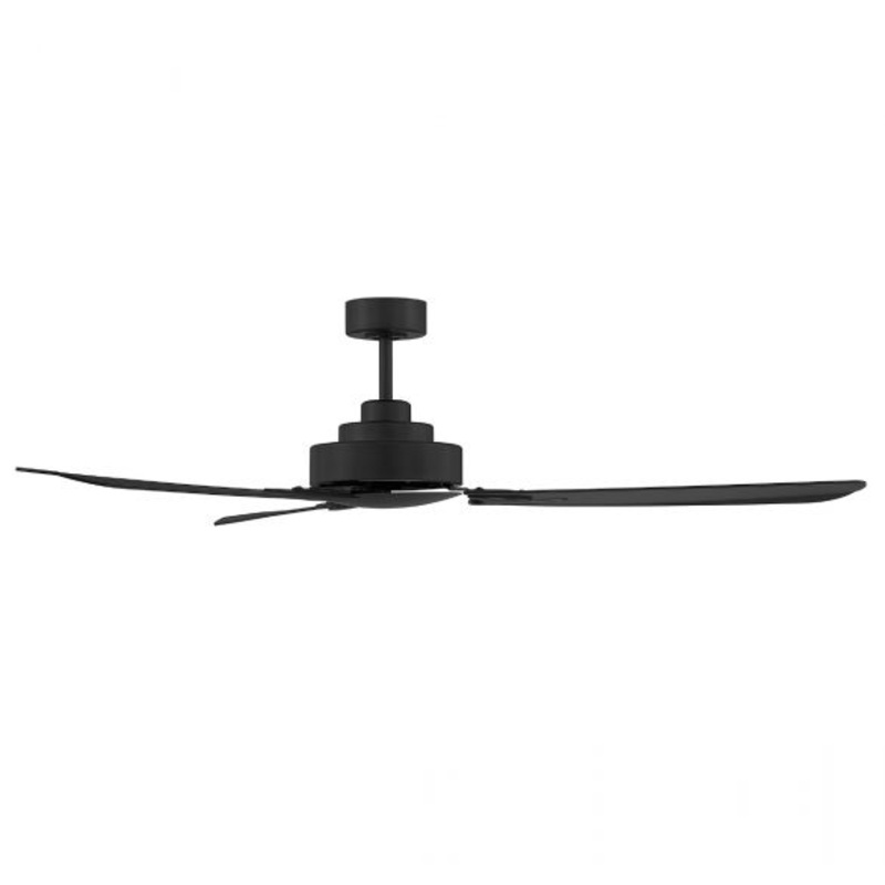 58" Ceiling Fan in Matte Black - I58423339216