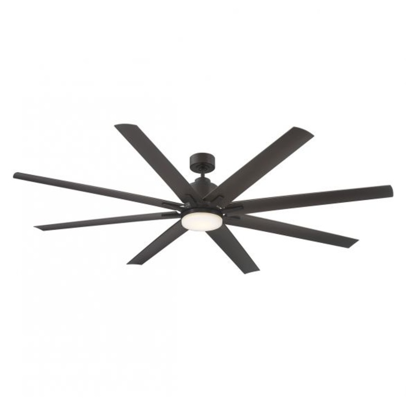 72" LED Outdoor Ceiling Fan in Oil Rubbed Bronze - I58423339400