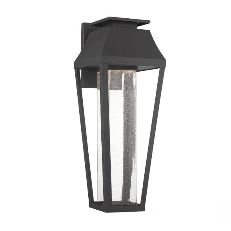 Brookline LED Outdoor Dark Sky Wall Lantern in Matte Black - I58423339276