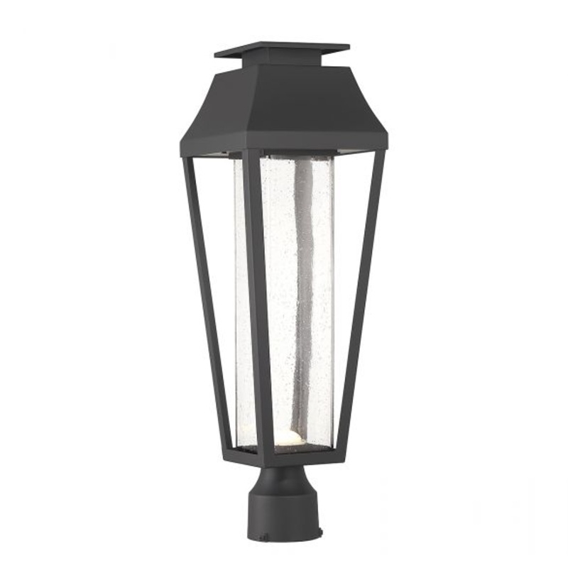 Brookline LED Outdoor Post Lantern in Matte Black - I58423339280