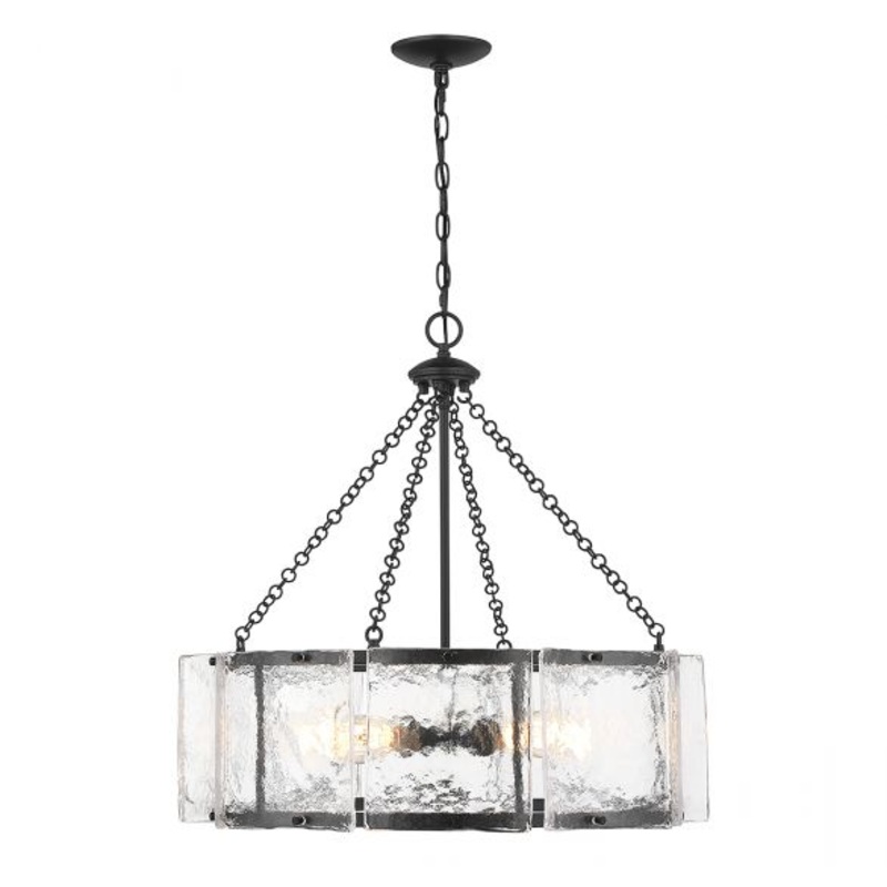 Genry 5-Light Pendant in Matte Black - I58423339294