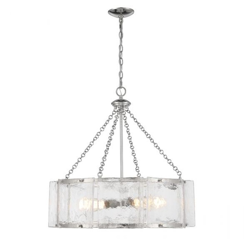 Genry 5-Light Pendant in Polished Nickel - I58423339274