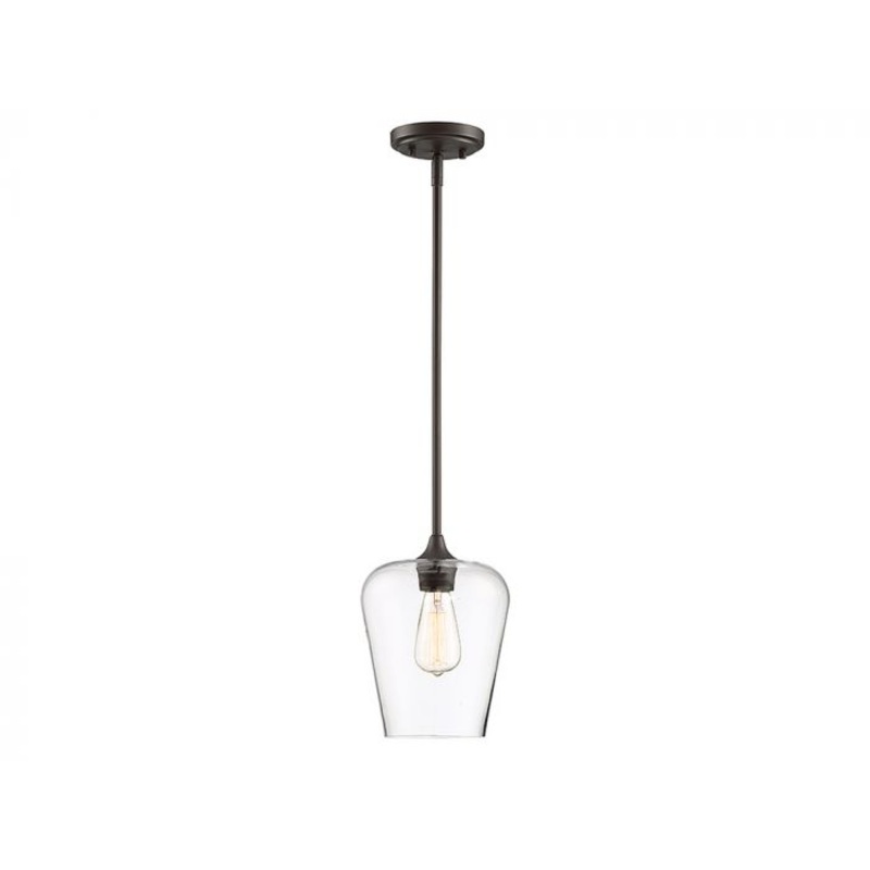 Octave 1-Light Pendant in English Bronze - I58423339362