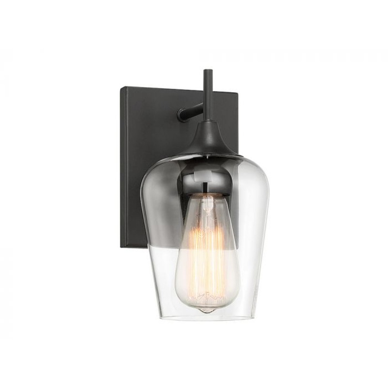 Octave 1-Light Wall Sconce in English Bronze - I58423339387