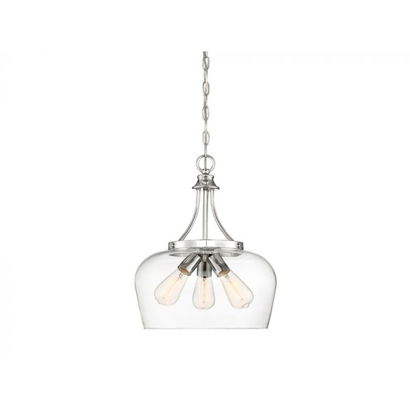 Octave 3-Light Pendant in Polished Chrome - I58423339386
