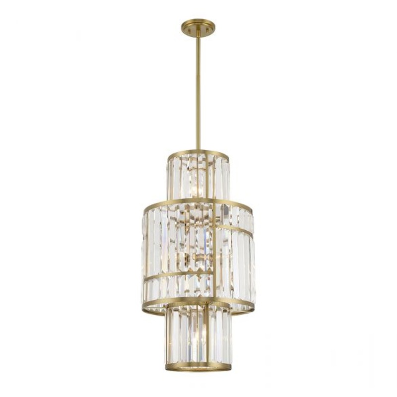 Rohe 8-Light Pendant in Warm Brass - I58423339286